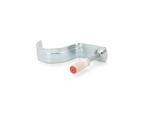 Цвяхи Voltronic монтажні піроксилінові 8х52мм під трубу Ø50мм, затискач для труб, 50 шт (YT-PMN40PC)