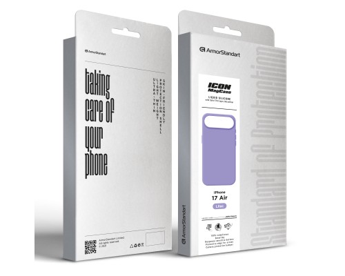 Чохол до мобільного телефона Armorstandart ICON2 MagCase Apple iPhone 17 Air Lilac (ARM86667)