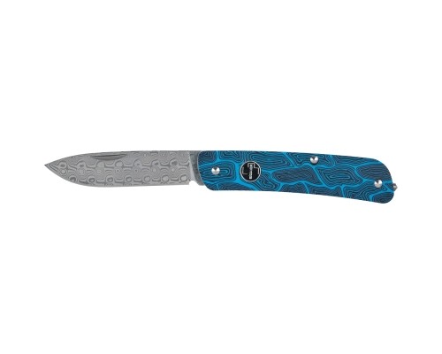 Ніж Boker Plus Tech Tool Damast Blue (01BO559DAM)