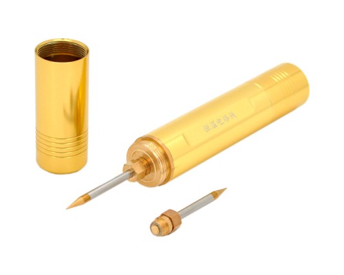 Паяльник електричний Voltronic бездротовий портативний, АКБ 2600мА, 2 жала, Gold (ЕР-220)