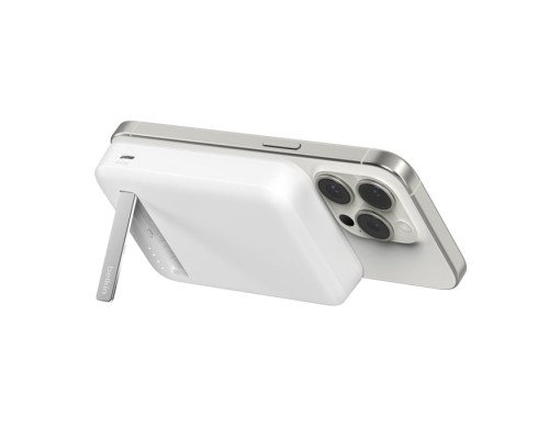 Батарея універсальна Belkin 10000mAh MagSafe Wireless Qi2 White (BPD008BTWH)