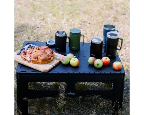 Туристичний стіл Tribe Camp Table Low пластиковий Black (T-EF-0003-black)