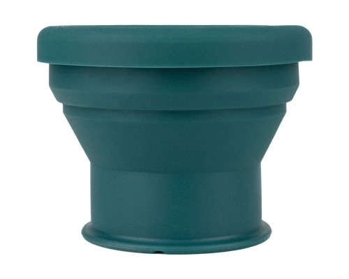 Чашка туристична Tribe Collapsible Shot 90 мл з кришкою, ocean (T-FF-0030-ocean)