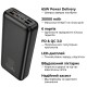 Батарея універсальна HOCO 30000mAh Apollo PD/65W QC/3.0 Black (DB81 / 714720)