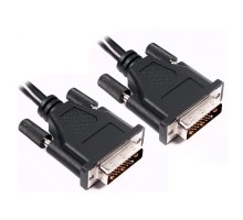 Кабель мультимедійний DVI-D to DVI-D 1.5m PowerPlant (KD00AS1283) 