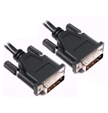 Кабель мультимедійний DVI-D to DVI-D 1.5m PowerPlant (KD00AS1283)