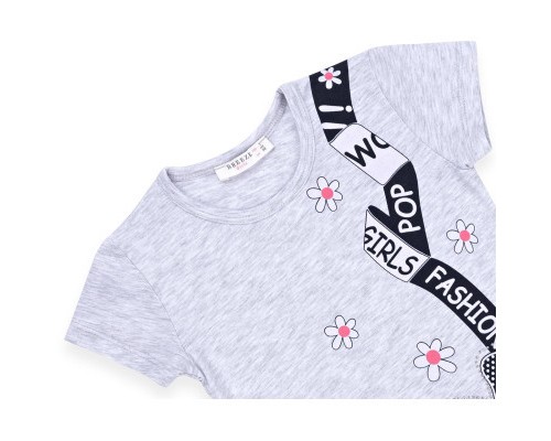 Плаття дитяче Breeze з котиком (9773-104G-gray)