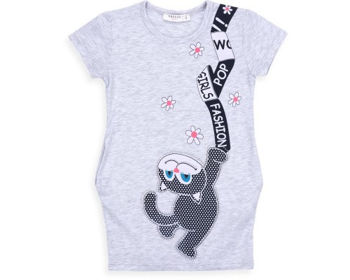 Плаття дитяче Breeze з котиком (9773-104G-gray)