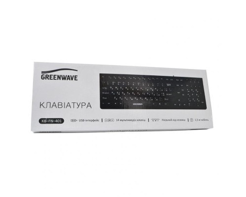 Клавіатура Greenwave KB-FN-401 black (R0015249)