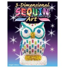 Набір для творчості Sequin Art 3D New Owl (SA1409)