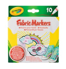 Набір для творчості Crayola фломастери для тканини 10 шт (58-8633)