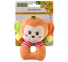 Брязкальце Baby Team м'яке Мавпочка (8501_Обезьянка)