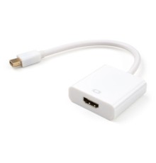 Перехідник Mini Display port M to HDMI F white Vinga (VCPMDPHDMIWH)
