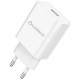 Зарядний пристрій Florence 1USB 2A + Lightning cable white (FL-1020-WL)