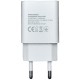 Зарядний пристрій Florence 1USB 2A + Lightning cable white (FL-1020-WL)