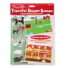 Набір для творчості Melissa&Doug Перевідні наліпки Ферма (MD9531)