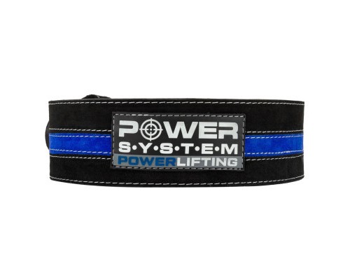 Атлетичний пояс Power System Power Lifting PS-3800 Black/Blue Line XL (PS-3800_XL_Black_Blue)