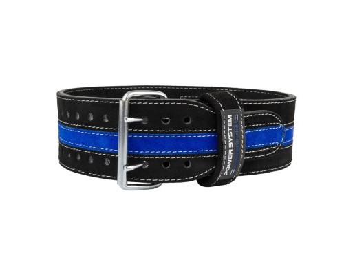 Атлетичний пояс Power System Power Lifting PS-3800 Black/Blue Line XL (PS-3800_XL_Black_Blue)