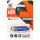 USB флеш накопичувач Mibrand 64GB Aligator Blue USB 2.0 (MI2.0/AL64U7U) 