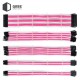 Кабель Qube для блока питания QUBE 1*24P MB, 2*4+4P CPU,2*6+2P VGA Whi (QBWSET24P2x8P2x8PWP)