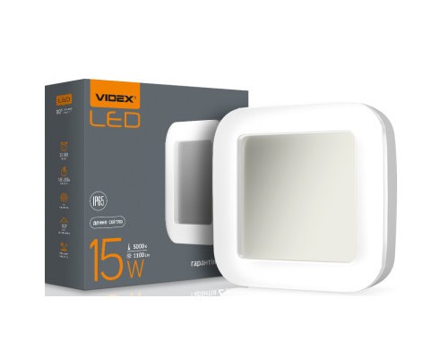 Світильник Videx LED ART IP65 15W 5000K 220V (VL-BHFS-155)
