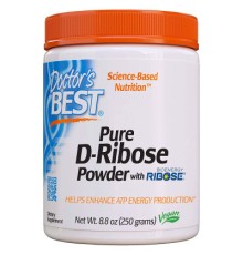 Вітамінно-мінеральний комплекс Doctor's Best Д-Рибоза, D-Ribose, 250 гр. (DRB-00173)