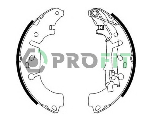 Гальмівні колодки Profit 5001-0682
