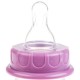 Пляшечка для годування Baby-Nova Декор 240 мл Рожевий (3960066)