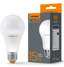 Лампочка Videx A65e 15W E27 4100K (VL-A65e-15274)