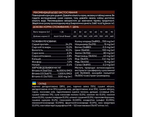 Сухий корм для собак Savory Large Breeds rich in Fresh Turkey and Lamb 3 кг (4820232630235)