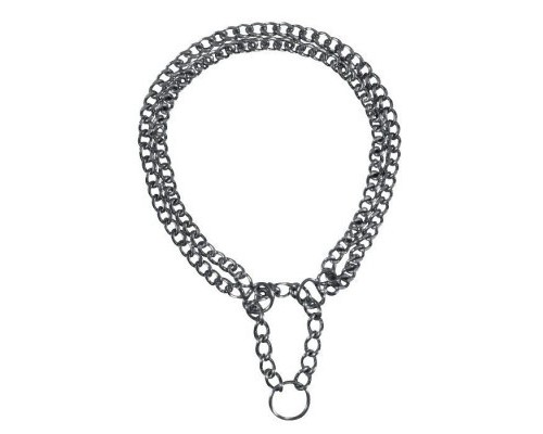 Нашийник для тварин Trixie дворядний хромований 35 см/2 мм (4011905022413)