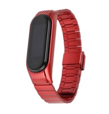 Ремінець до фітнес браслета Armorstandart Metal Band Link 603 для Xiaomi Mi Band 6/5 Red (ARM59068)