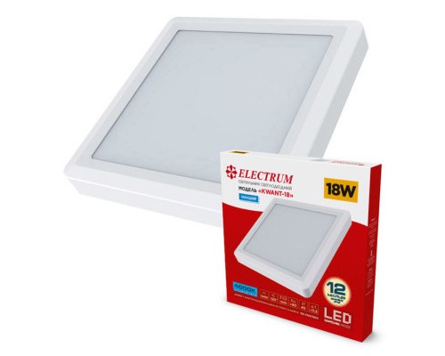 Світильник Electrum KVANT- 18 4000К (B-LD-1968)