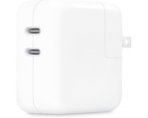 Зарядний пристрій Apple 35W Dual USB-C Port Power Adapter, Model А2676 (MNWP3ZM/A)