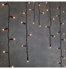 Гірлянда Luca Lighting з'єднувальна Бахрома чорна 3х0.4 м теплий білий (8711473283587)