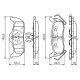 Гальмівні колодки Bosch 0 986 494 142