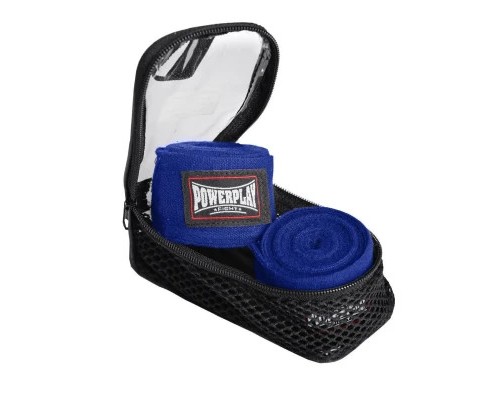 Бинт для спорту PowerPlay 3046 4,5 м Blue (PP_3046_4,5m_Blue)