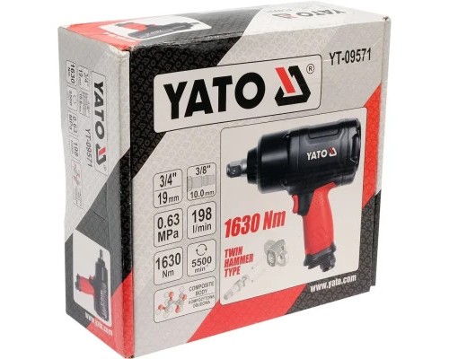 Гайковерт Yato пневматичний YT-09571 (YT-09571)
