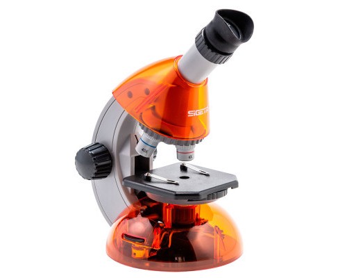 Мікроскоп Sigeta Mixi з адаптером для смартфона 40x-640x Orange (65913)