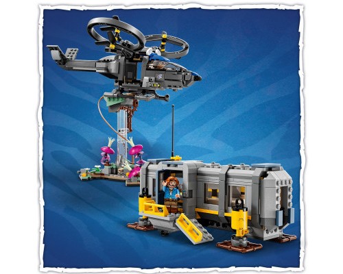 Конструктор LEGO Avatar Гори Алілуя: 26-а ділянка та вантажний конвертоплан «Самсон» 887 деталей (75573)