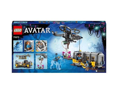 Конструктор LEGO Avatar Гори Алілуя: 26-а ділянка та вантажний конвертоплан «Самсон» 887 деталей (75573)