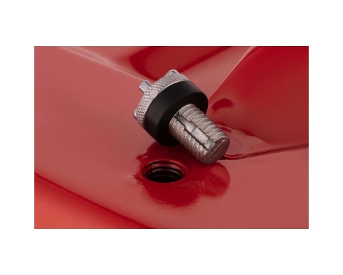 Каністра автомобільна 2E 5 л, метал, 0.6мм, червоний (2E-JCM5H)