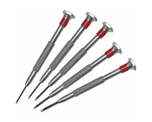 Набір викруток Stanley викруток точної механіки 5 шт: SL0.8, SL1, SL1.2, SL1.6 (STHT0-62686)