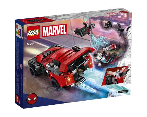 Конструктор LEGO Super Heroes Майлз Моралес проти Морбіуса 220 деталей (76244)