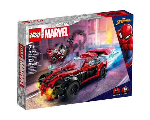 Конструктор LEGO Super Heroes Майлз Моралес проти Морбіуса 220 деталей (76244)