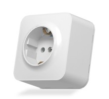 Розетка Videx BINERA IP20 зовнішня 1ая із заземленням біла (VF-BNS21G-W)