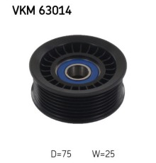 Ролик натягувача ременя SKF VKM 63014