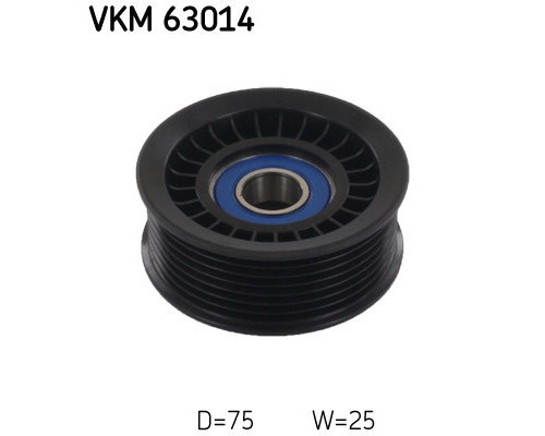 Ролик натягувача ременя SKF VKM 63014