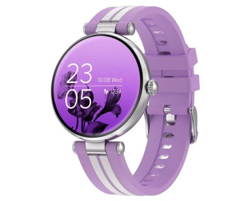 Смарт-годинник Canyon Semifreddo SW-61 Silver-Lavender (CNS-SW61PP)