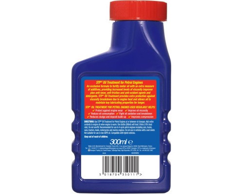 Присадка автомобільна STP Oil Treatment for Petrol Engines, 300мл (74368)